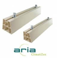 Accessoire : Support au sol pour climatisation PVC
